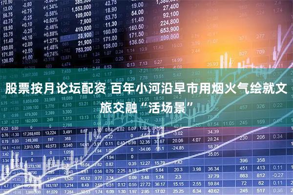 股票按月论坛配资 百年小河沿早市用烟火气绘就文旅交融“活场景”